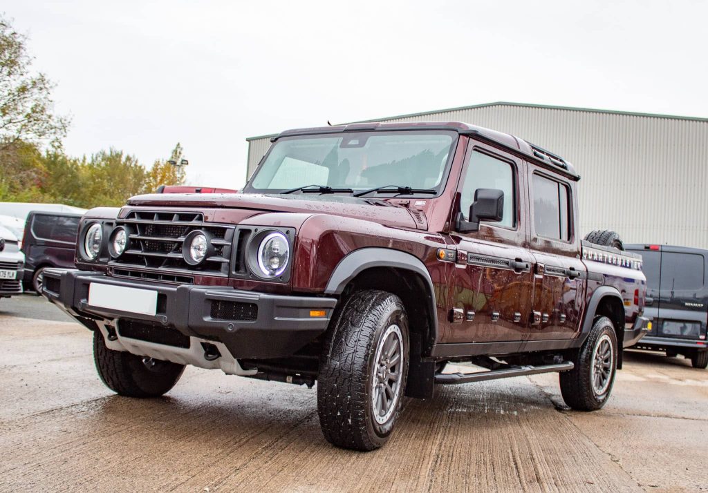 Ineos Grenadier Quartermaster pickup hire