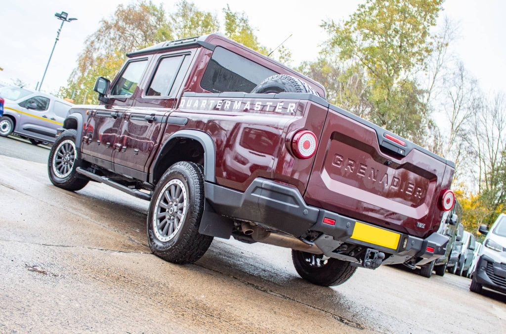 Ineos Grenadier Quartermaster rear angle