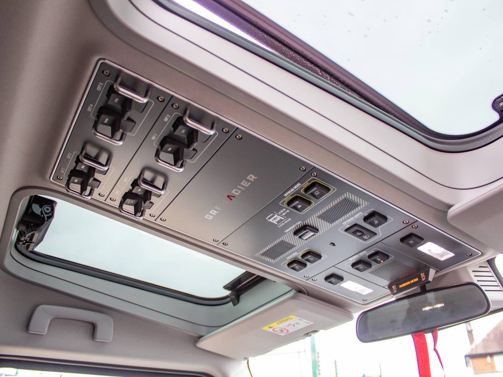 Ineos Grenadier Quartermaster safari windows