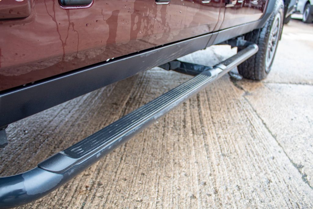 Ineos Grenadier Quartermaster side step