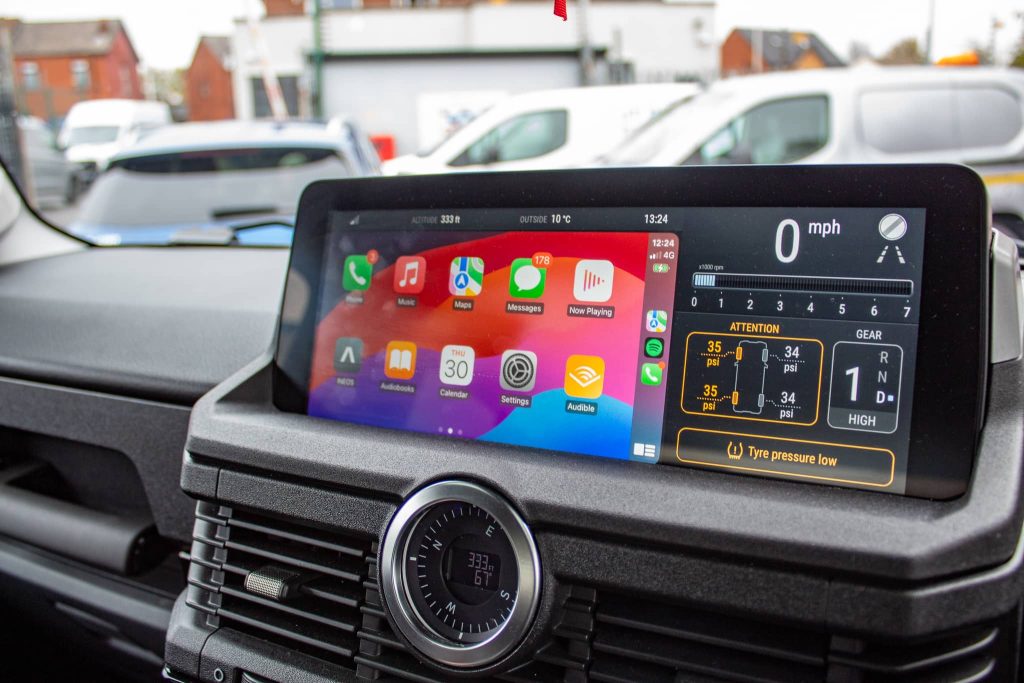 Ineos Grenadier Quartermaster smartphone apps