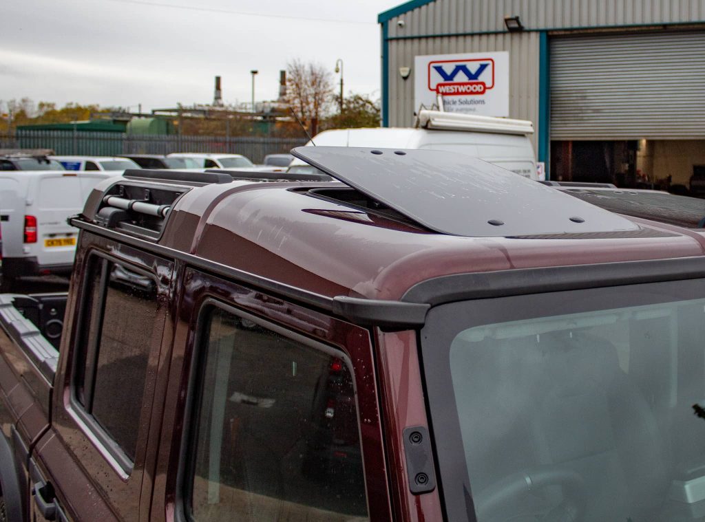 Ineos Grenadier Quartermaster sunroof