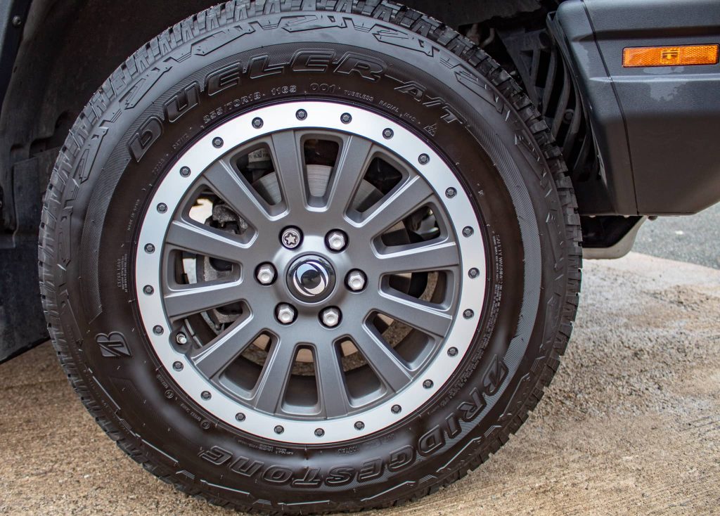 Ineos Grenadier Quartermaster wheel