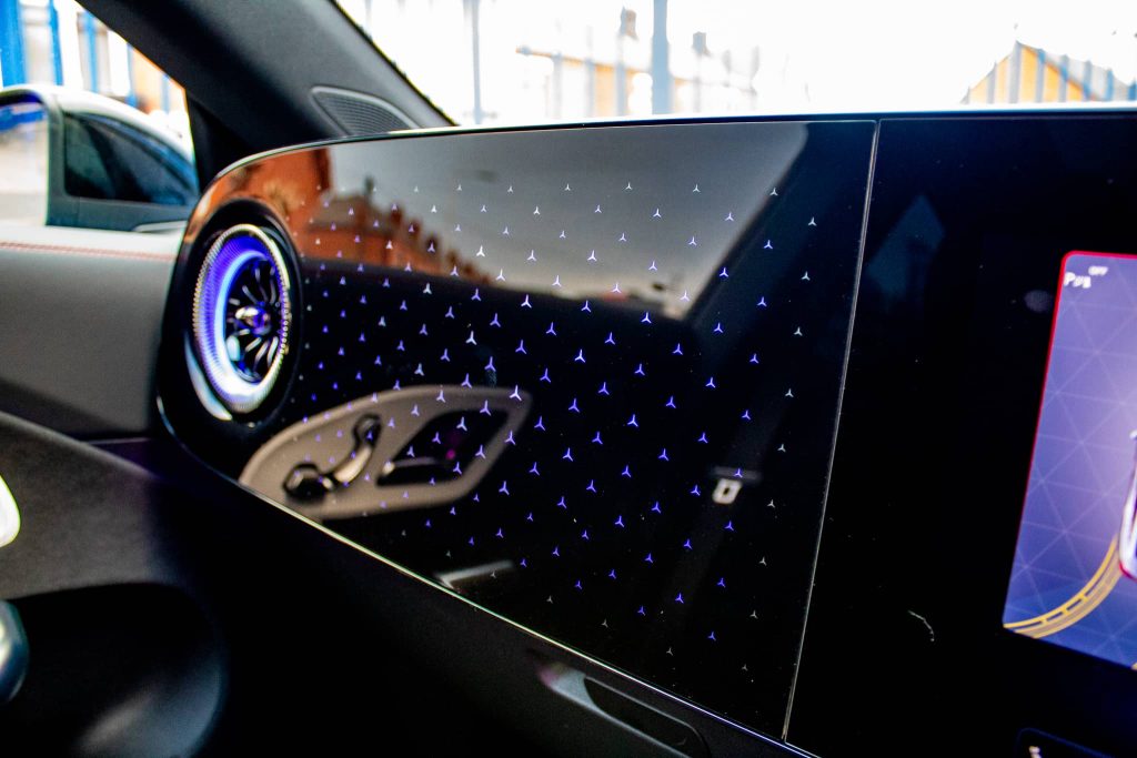 Mercedes CLA Electric Ambient Lighting