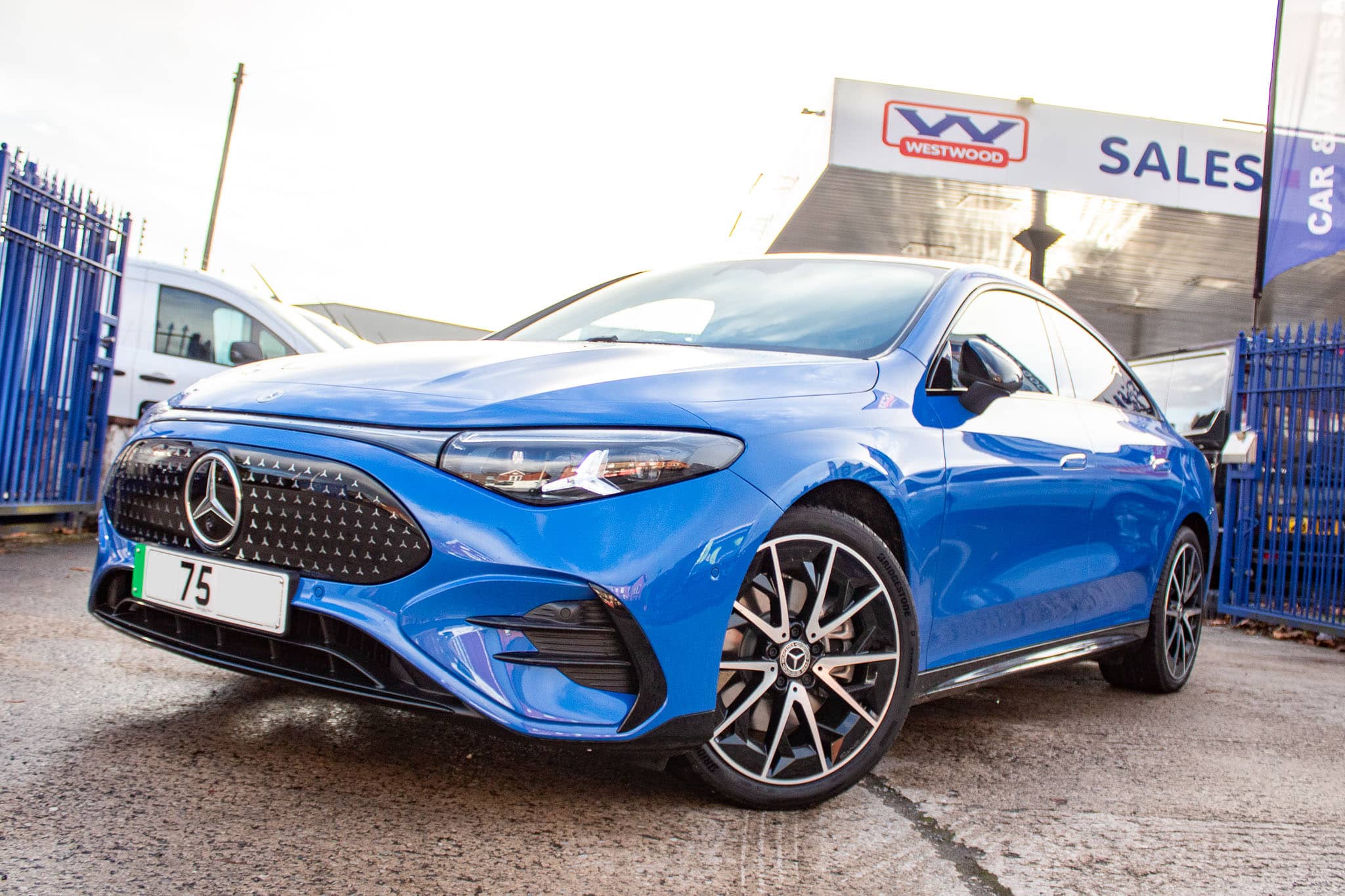 Mercedes CLA Electric Car Rental Wigan