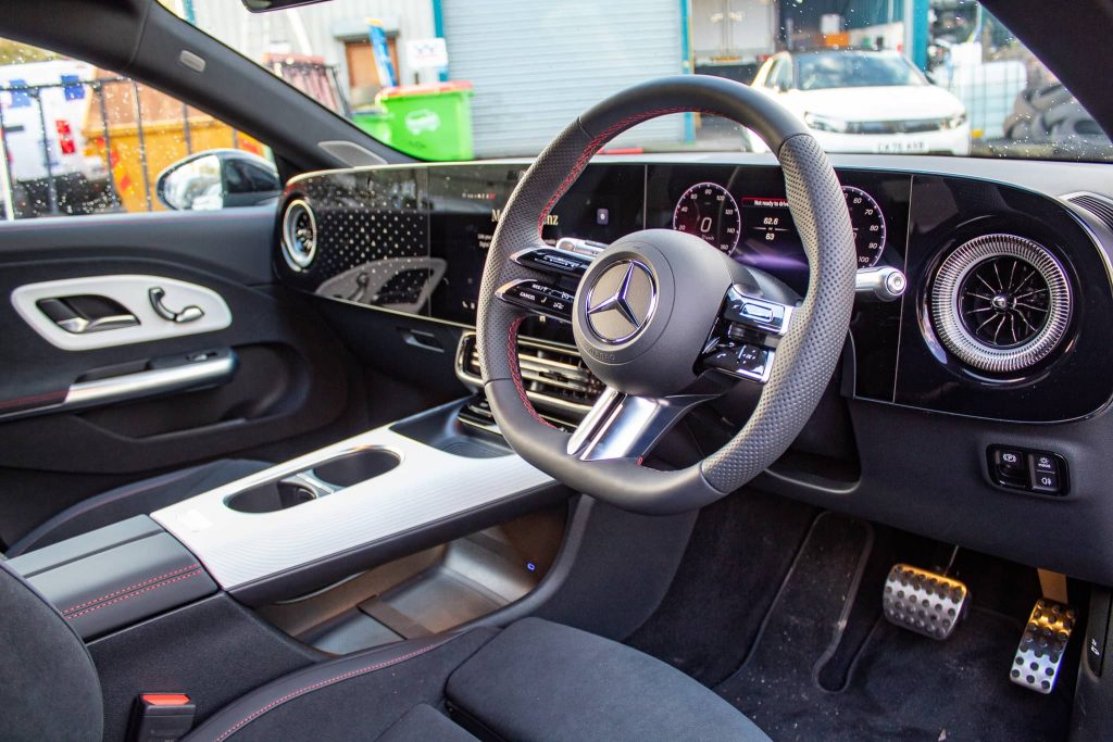 Mercedes CLA Electric Interior