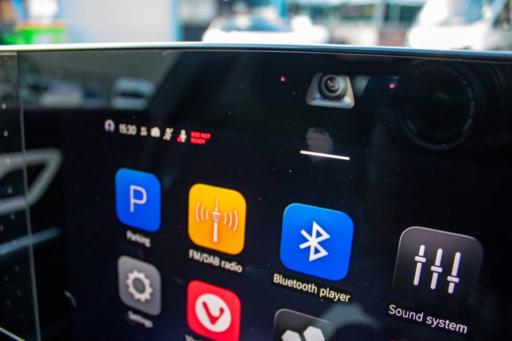 Mercedes CLA Electric Internal Camera