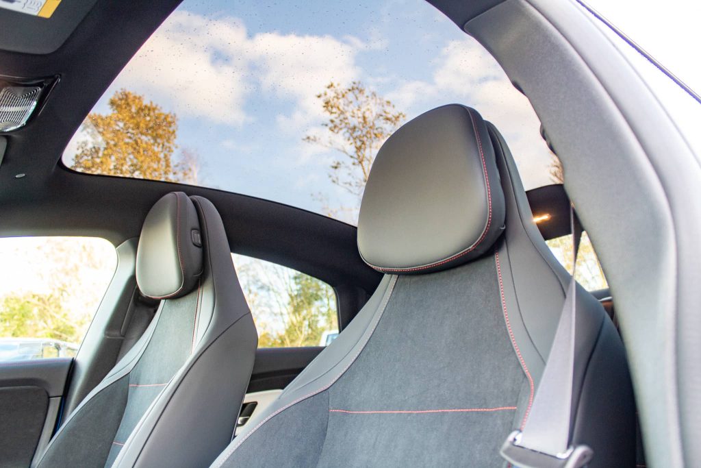 Mercedes CLA Electric Panoramic Sunroof