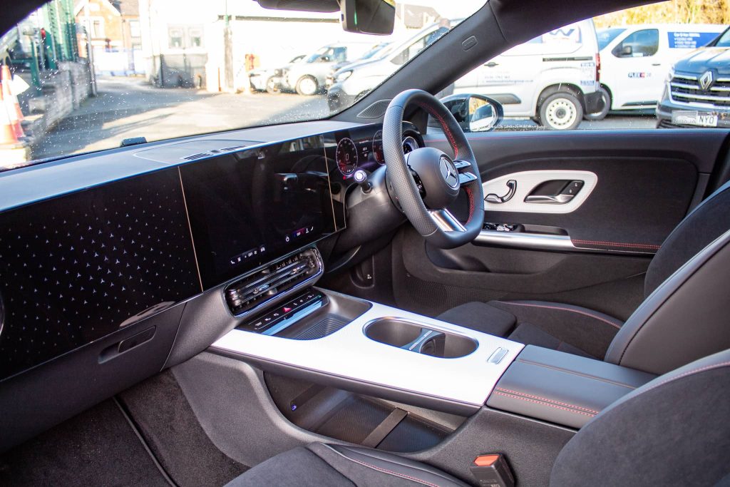 Mercedes CLA Electric Passenger View