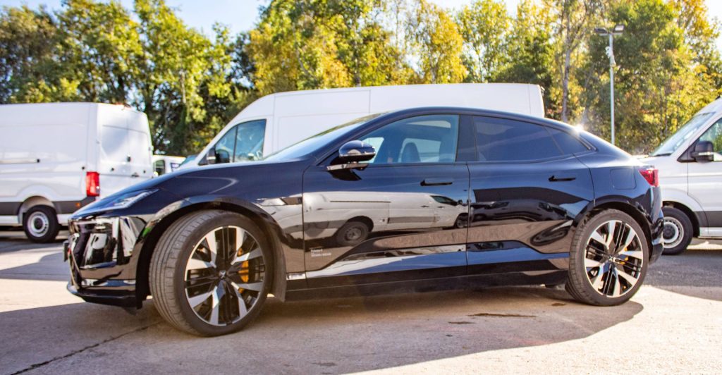 Polestar 4 electric car hire wigan