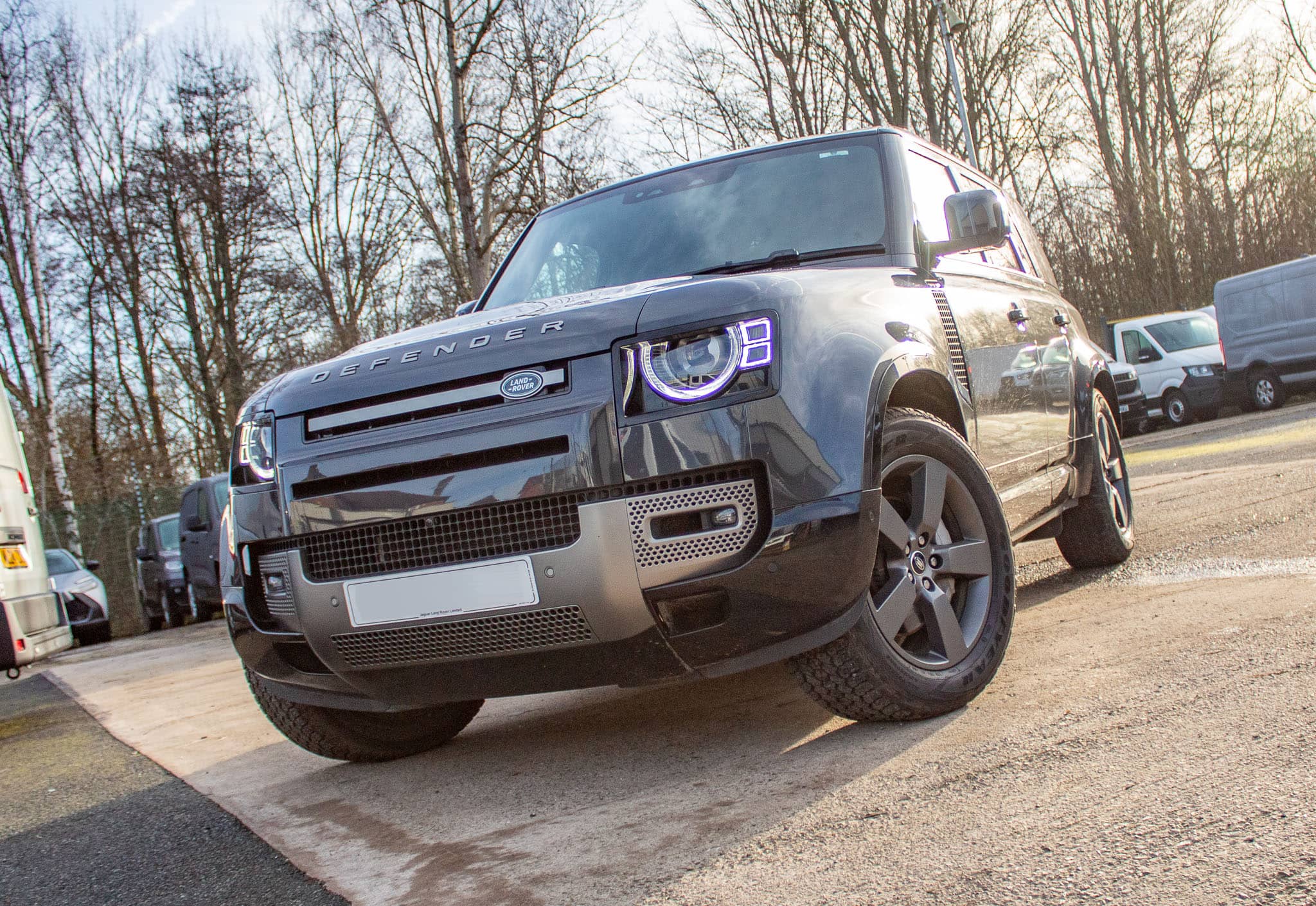 Landrover Defender van hire wigan and bolton